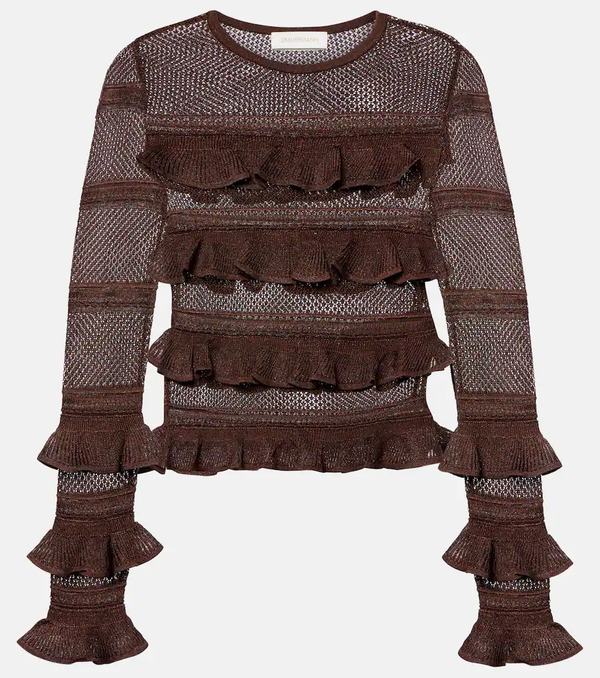  Zimmermann Zimmermann Hypnotic Ruffled Top 