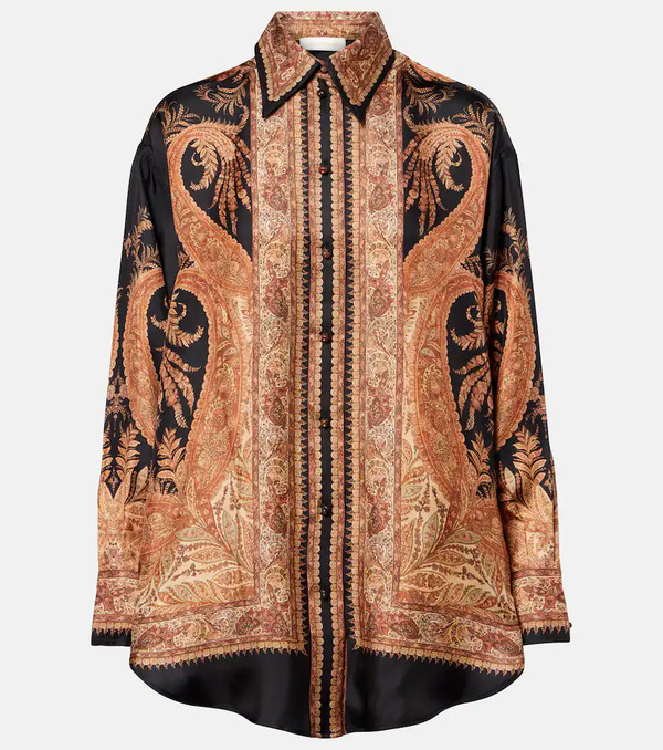  Zimmermann Zimmermann Hypnotic Silk Shirt 