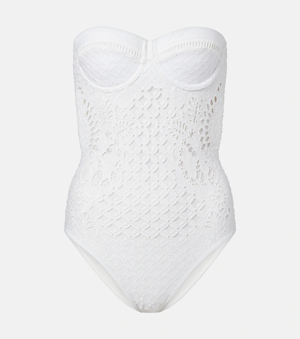  Zimmermann Zimmermann Indra Embroidered Swimsuit 