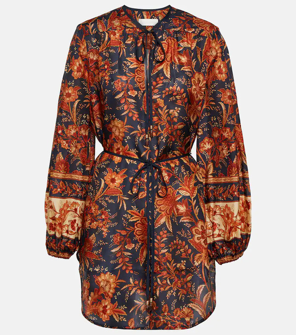  Zimmermann Zimmermann Junie Floral Silk Blouse 