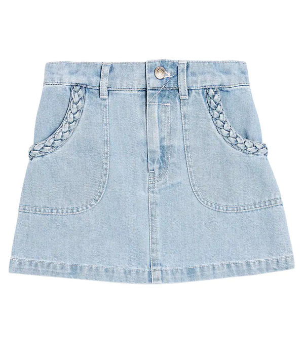  Zimmermann Kids Zimmermann Kids August Denim Skirt 