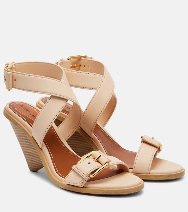  Zimmermann Zimmermann Orla 85 Leather Sandals 