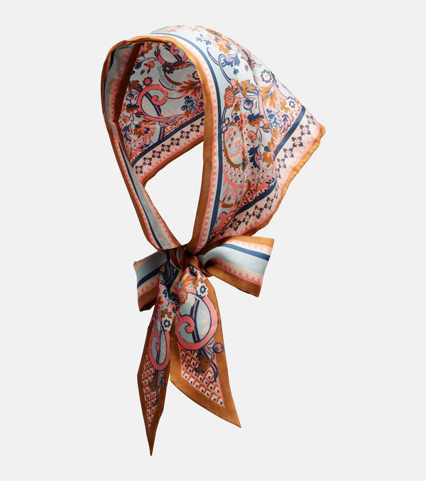  Zimmermann Zimmermann Printed Silk Head Wrap 