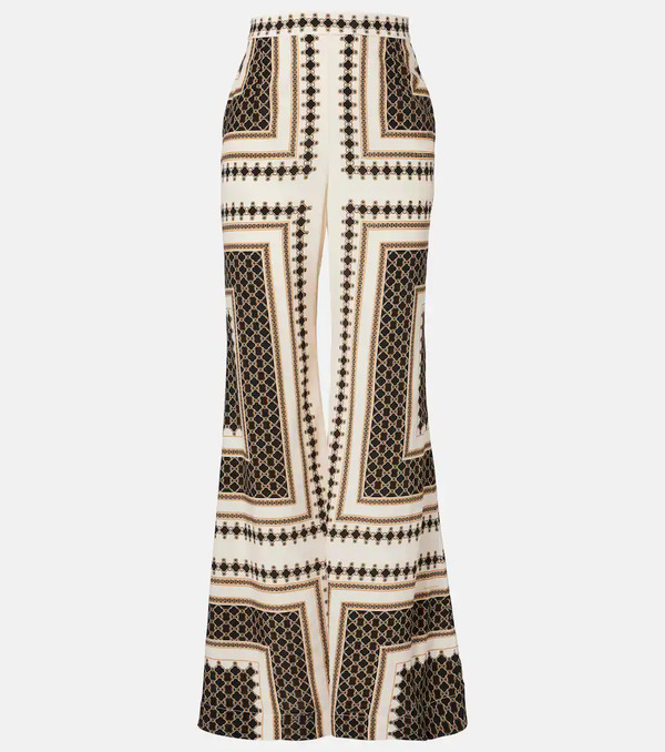  Zimmermann Zimmermann Printed Wide-leg Pants 