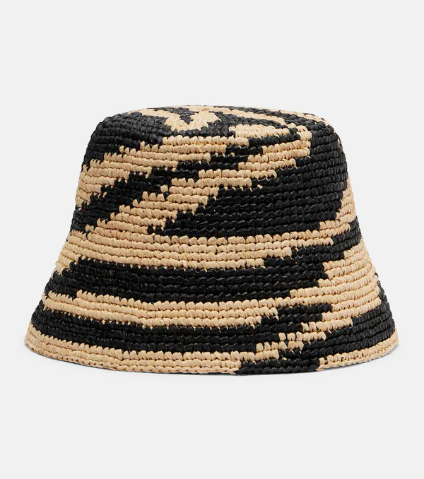  Zimmermann Zimmermann Raffia Bucket Hat 