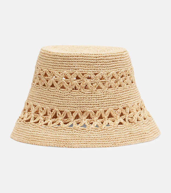  Zimmermann Zimmermann Raffia Bucket Hat 