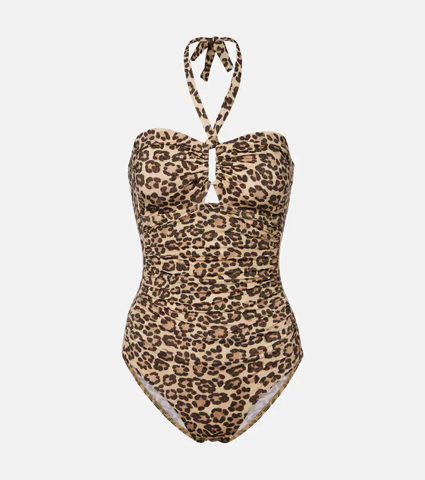  Zimmermann Zimmermann Wanderlust Leopard-print Swimsuit 