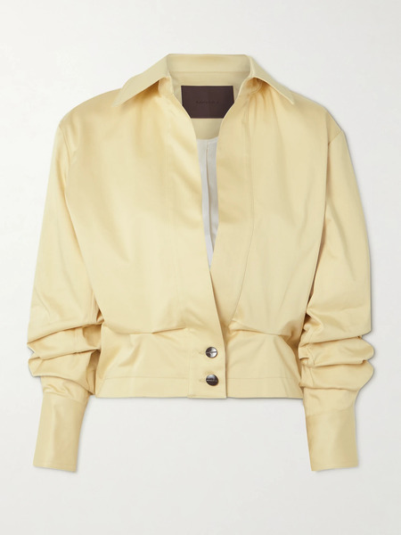  16arlington   Ada Cotton Blend Jacket   Yellow 