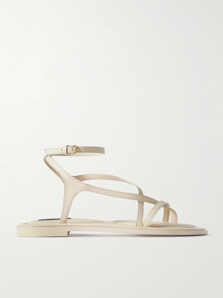  A Emery   Edna Leather Sandals   Off White 