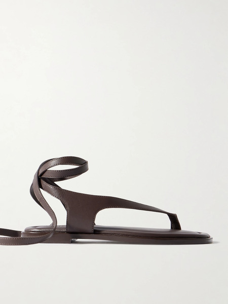  A Emery   Heidi Leather Sandals   Brown 