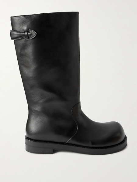  Acne Studios   Beshay Leather Knee Boots   Black 