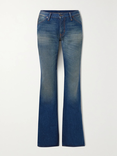  Acne Studios   Low Rise Bootcut Organic Jeans   Mid Denim 