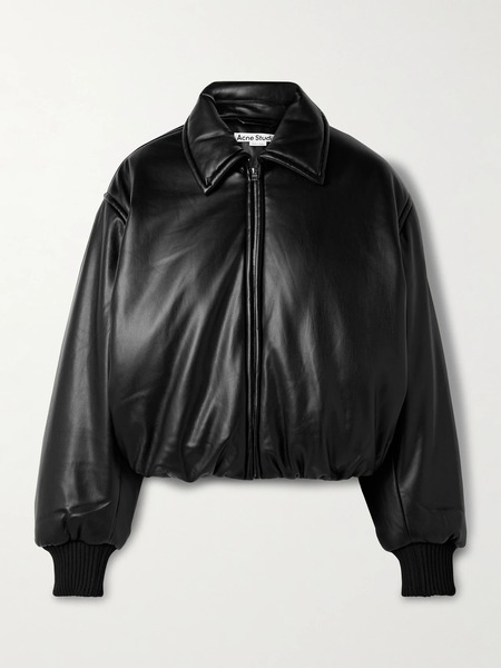  Acne Studios   Padded Bomber Jacket   Black 