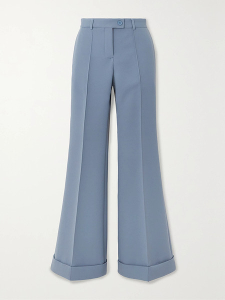  Acne Studios   Twill Flared Pants   Blue 