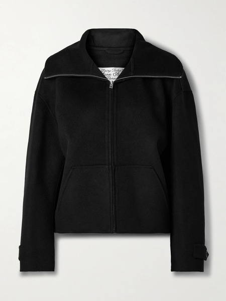  Acne Studios   Wool And Cashmere Blend Felt Jacket   Black 