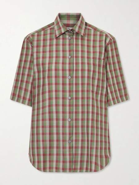  Acne Studios   Wool Checked Shirt   Multi 