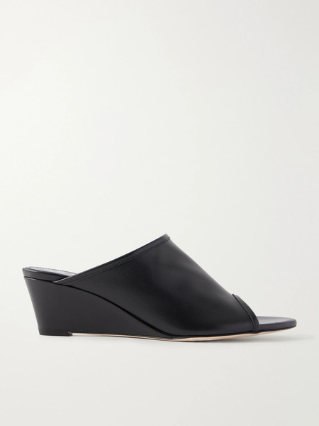  Aeyde   Suzanne Leather Sandals   Black 