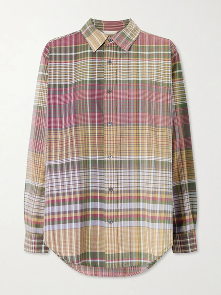  Aimé Leon Dore   Checked Cotton Shirt   Multi 