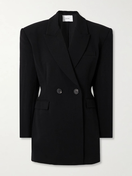  Alex Perry   Wool Blend Blazer   Black 