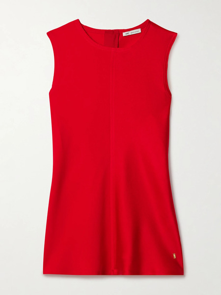  Ami Paris   Crepe Tank   Red 