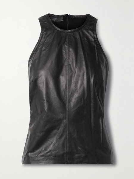  Amiri   Leather Tank   Black 