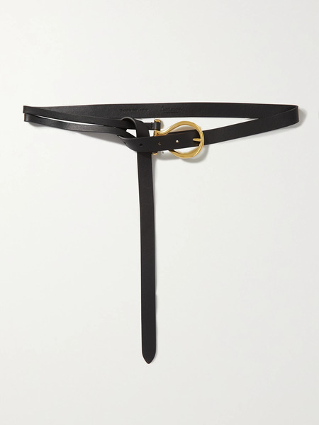  Anderson's   Leather Belt   Black 