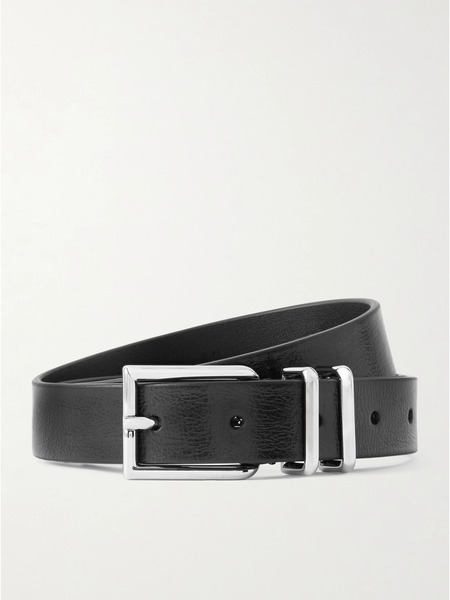  Anderson's   Naplak Patent Leather Belt   Black 
