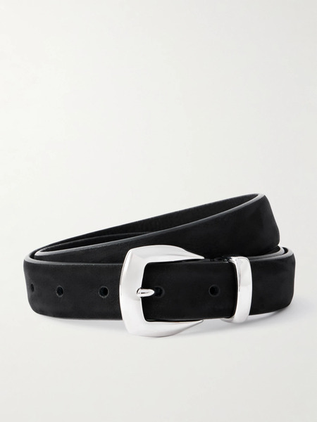  Anderson's   Nubuck Belt   Black 