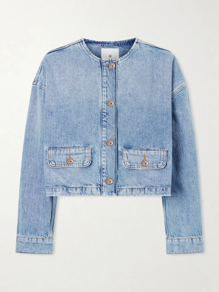  Anine Bing   Blanche Denim Jacket   Light Denim 
