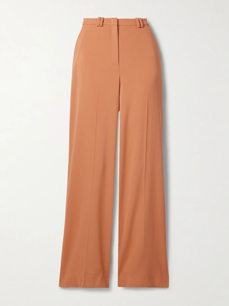  Another Tomorrow   + Net Sustain Crepe Wide Leg Pants   Orange 
