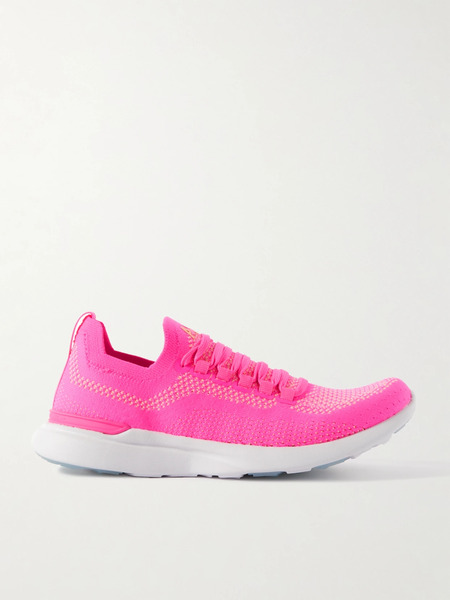  Apl Athletic Propulsion Labs   Techloom Breeze Mesh Sneakers   Pink 