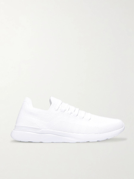  Apl Athletic Propulsion Labs   Techloom Breeze Mesh Sneakers   White 