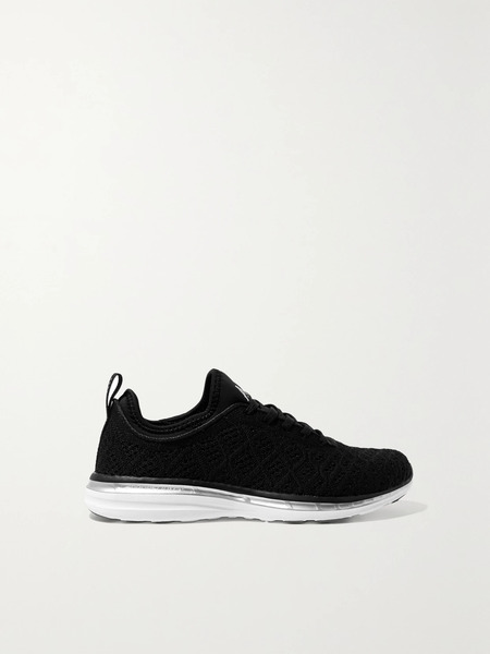  Apl Athletic Propulsion Labs   Techloom Phantom 3d Mesh Sneakers   Black 