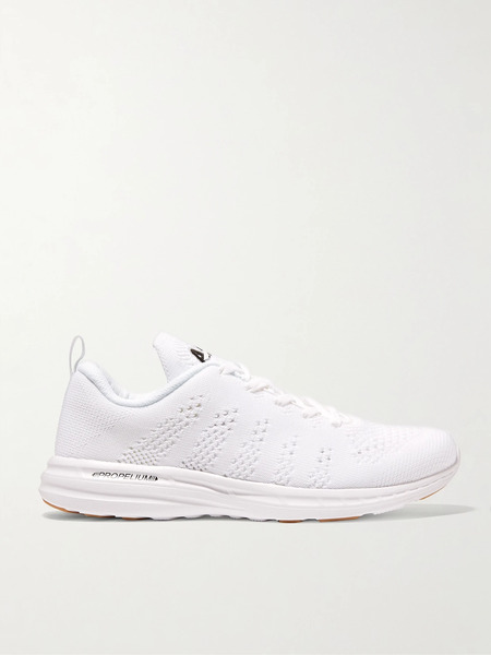  Apl Athletic Propulsion Labs   Techloom Pro Mesh Sneakers   White 