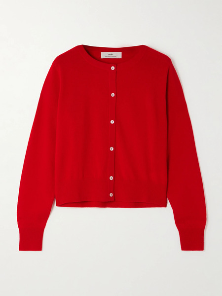  Arch4   Bea Cashmere Cardigan   Red 
