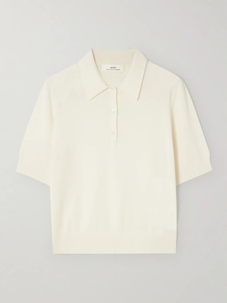  Arch4   Octavia Cashmere Sweater   White 