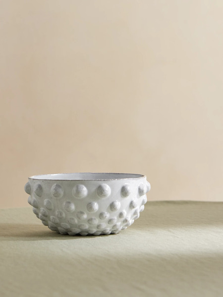  Astier De Villatte   Adelaide Ceramic Bowl   White 