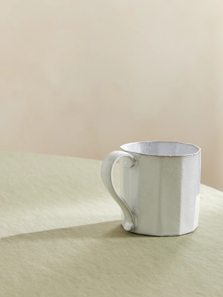  Astier De Villatte   Octave Glazed Ceramic Mug   White 