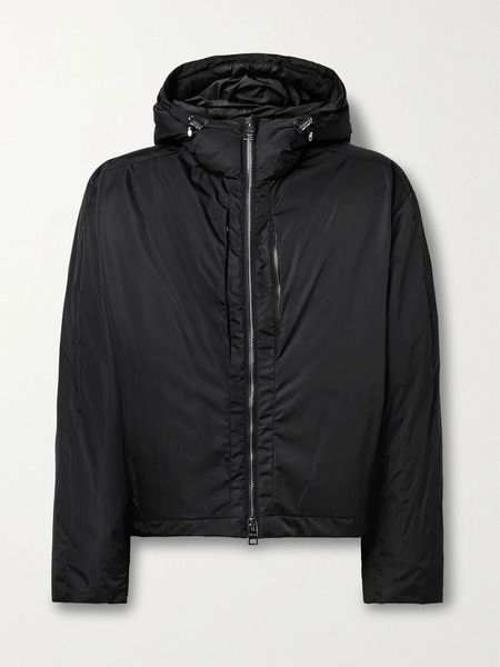 Aztech Mountain   Casey Hooded Padded Ripstop Down Ski Jacket   Black 