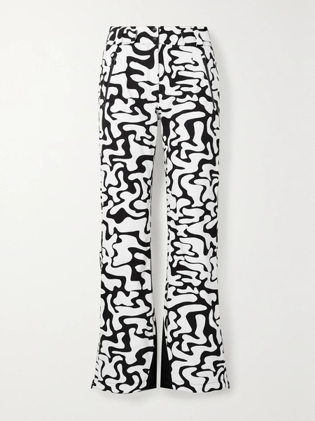  Aztech Mountain   + Ed Curtis Team Aztech Printed Padded Ski Pants   White 