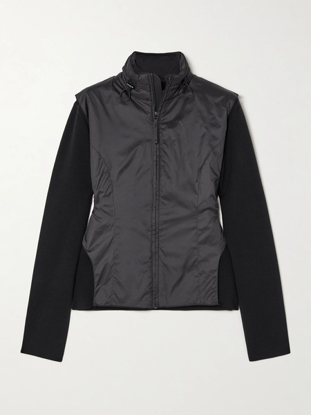  Aztech Mountain   Matterhorn Paneled Wool Jacket   Black 