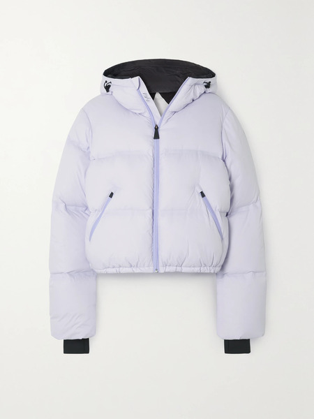  Aztech Mountain   Minnie Hooded Quilted Down Ski Jacket   Lilac 