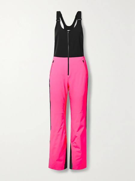  Aztech Mountain   Ski Salopettes   Bright Pink 