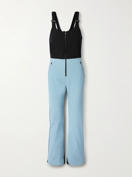  Aztech Mountain   Top To Bottom Paneled Stretch Salopettes   Blue 