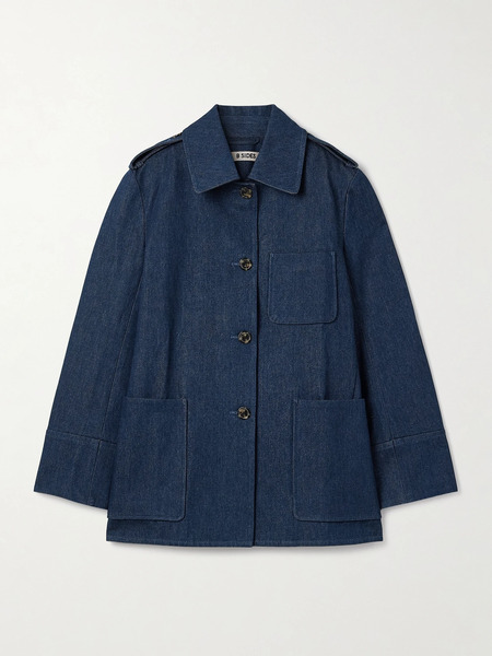  B Sides   Tonne Denim Jacket   Dark Denim 