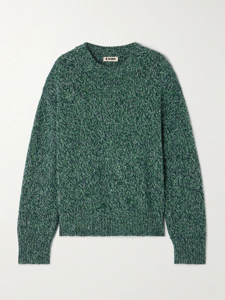  B Sides   Wool Sweater   Army Green 