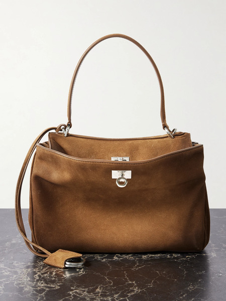  Balenciaga   Rodeo Small Suede Tote   Camel 