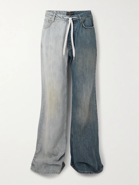  Balenciaga   Two Tone Jeans   Blue 