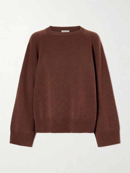  Brunello Cucinelli   Cashmere Sweater   Brown 