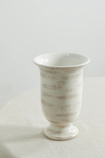  Brunello Cucinelli   Ceramic Vase   Off White 